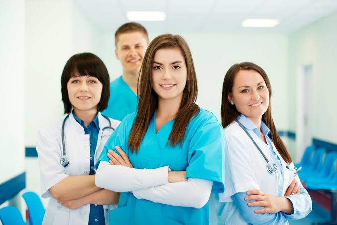 Medical team at a Baltimore hospital
